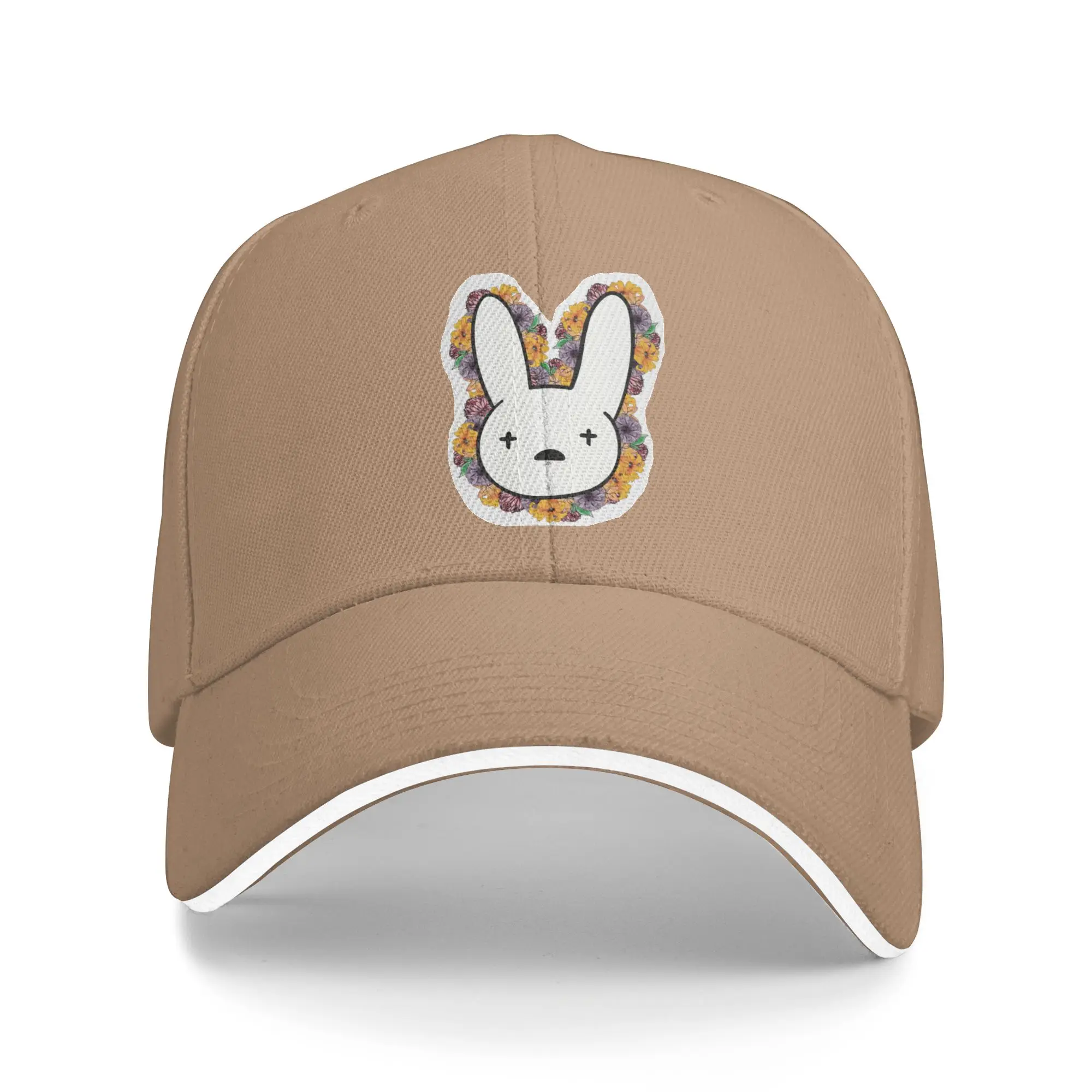 Hot Sale Bad Bunny 4 Baseball Cap  Lightweight Men's Hat  Street Fashion Men's Hat