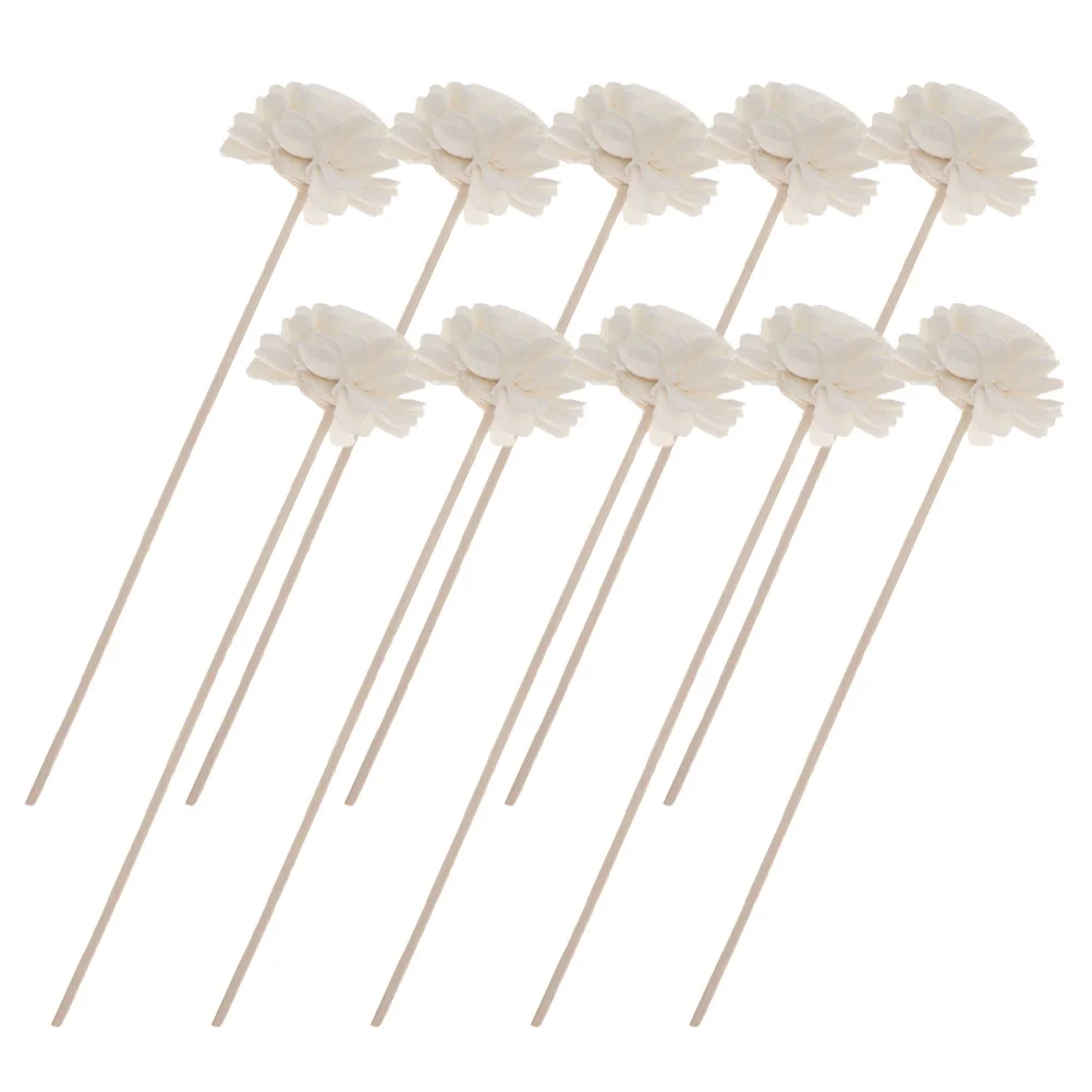 

10pcs Rattan Diffuser Sticks Replacement Refill For Essential Oil Aromatherapy Home Decor Room Fragrance Dried Flower Diffuser