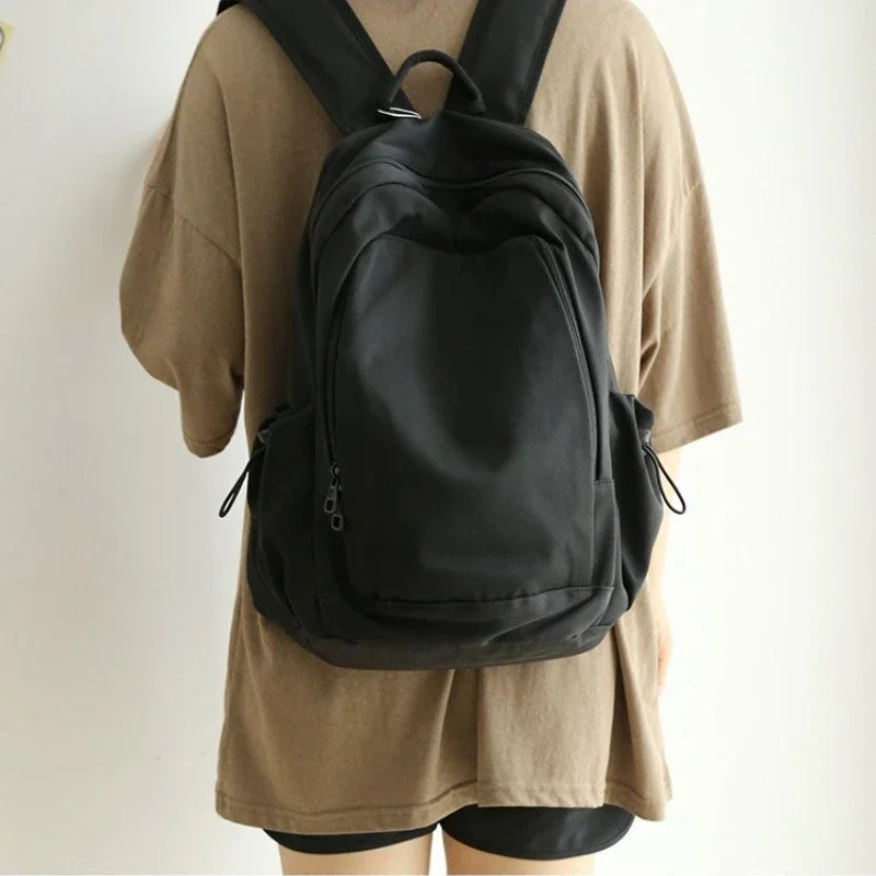 2025 New Korean Style Versatile Large-Capacity College Student Backpack Lightweight Simple Fashionable Travel backpack for Women