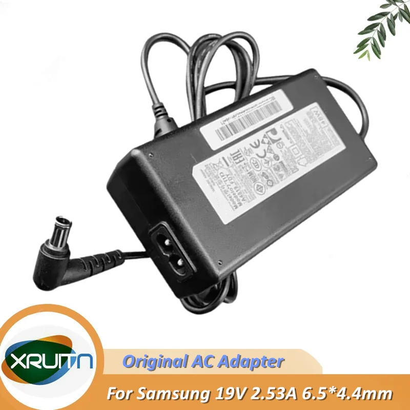 

Original AC Adapter Charger For SAMSUNG A4819_RDY 19V 2.53A 48W A4819-RDY A4819_KSML BN44-01013A LCD LED Monitor Power Supply