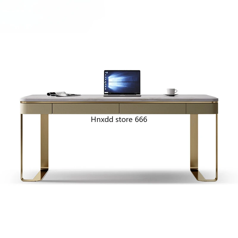 Italian light luxury Kali ice jade natural marble desk for home use