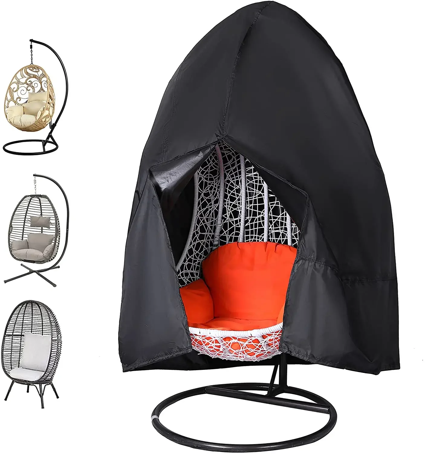 

Чехол для садовой мебели 210D: водонепроницаемый, пылезащитный, для подвесных кресел-яиц, защитный чехол от пыли