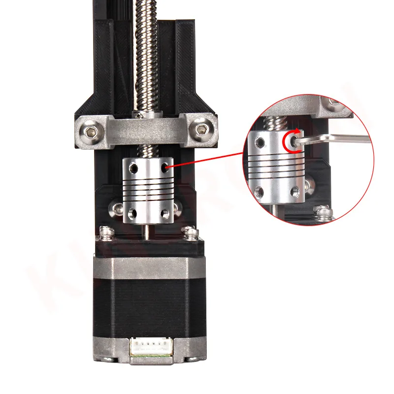 D19*L25 Aluminium flexible Jaw Shaft Coupling 5 8 6.35mm 8mm 10mm CNC Stepper Motor Coupler Encoders Engraving Machine