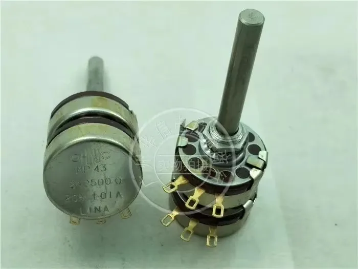 Potenciômetro duplo Iskra P99T 2m22,2 m LOG