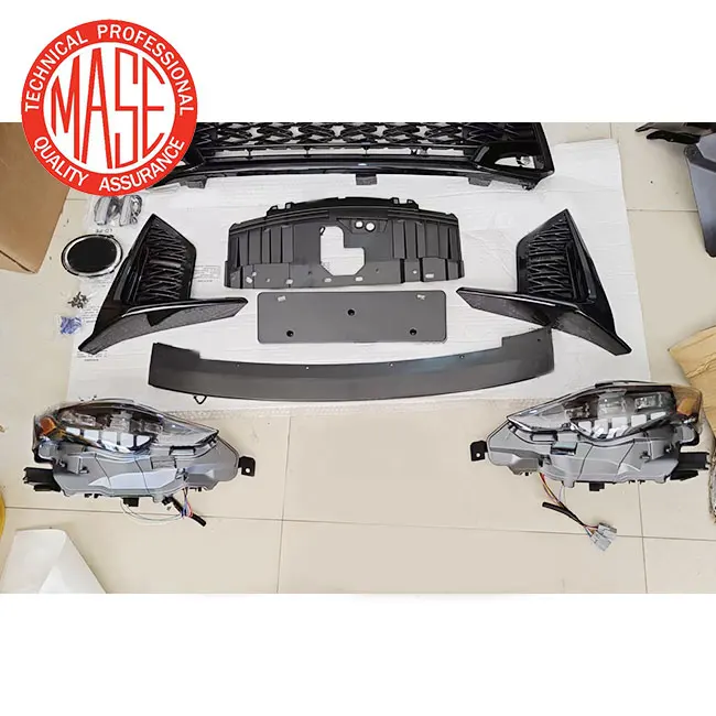 Hot selling：CZJF Car Bumper Auto Body Kit for  IS250 IS300 IS350 ISF 2013 2014 2015 2016 Change to 2021 Style Front Bumper