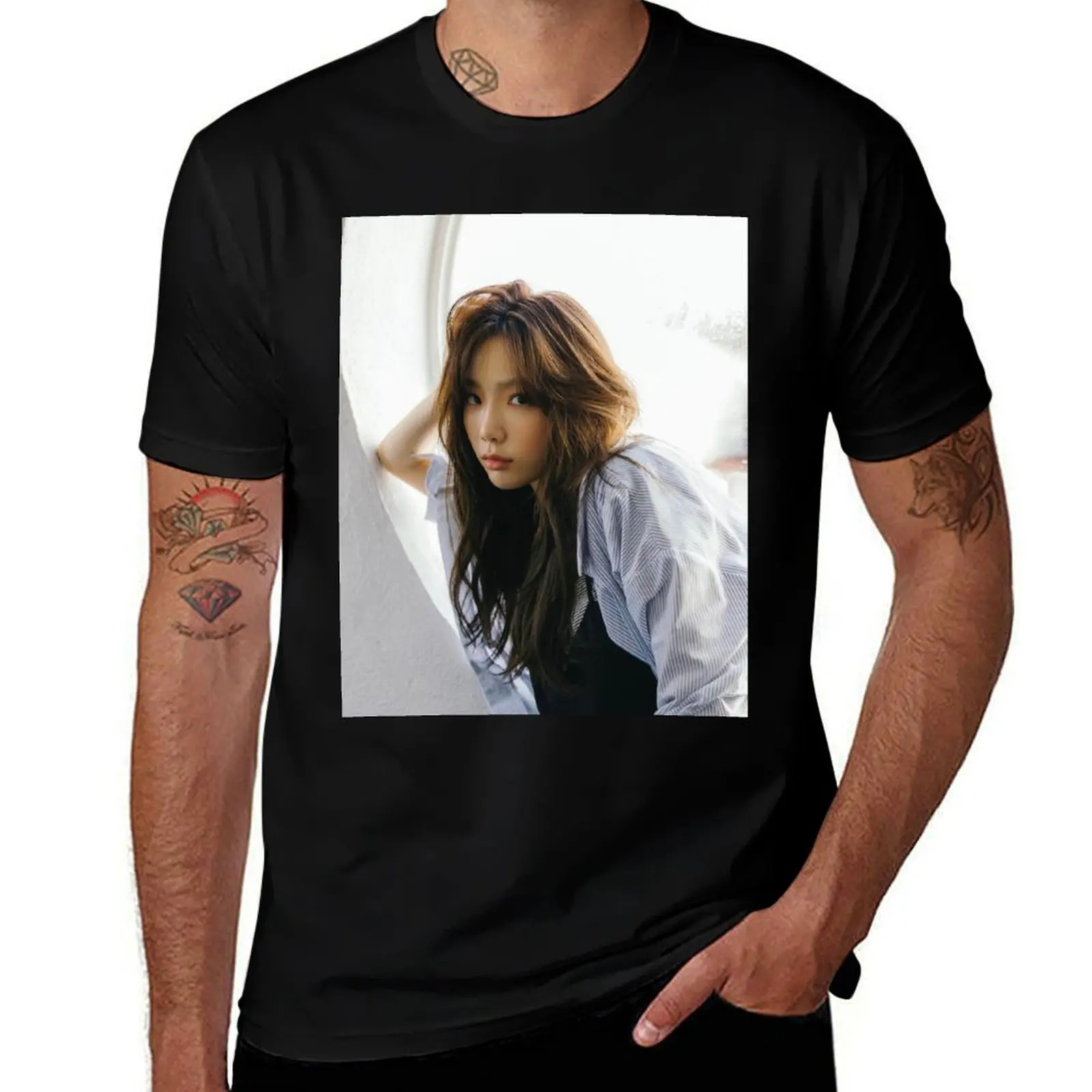 

MY VOICE TAEYEON T-Shirt Festival Casual Short Sleeve