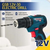 Bosch GSB-12-V30 Electric Drill DIY Professional Heavy Duty Cordless Driver Multifunctional Household Electric Screwdriver