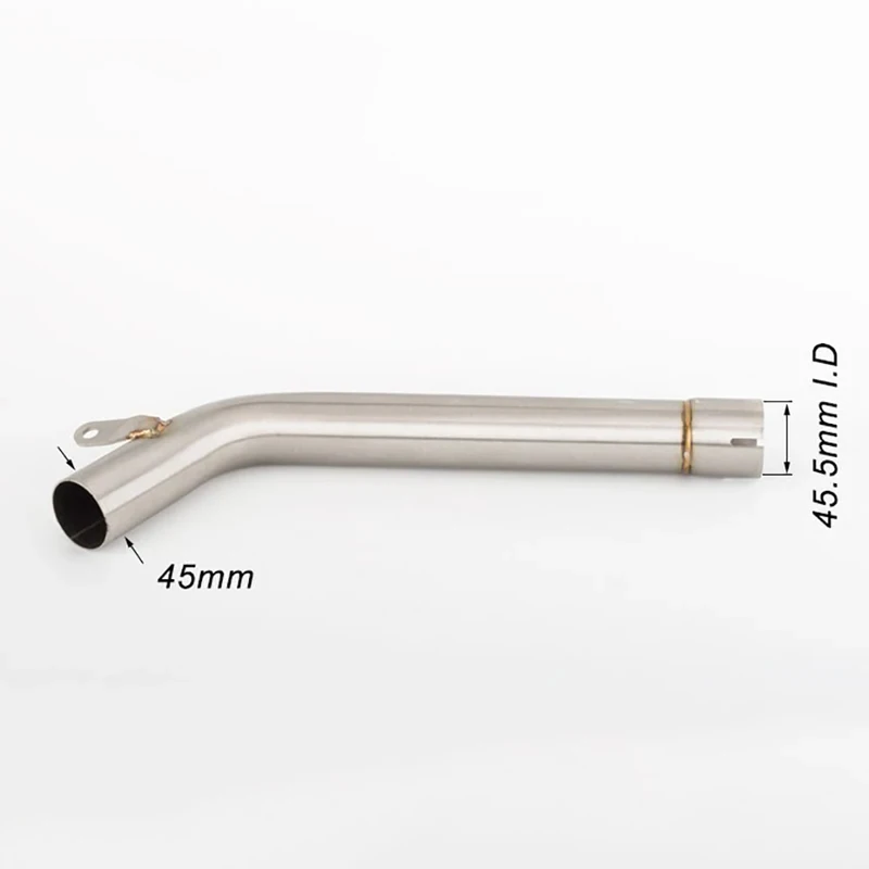 For Yamaha FZ6 FZ-6 FZ 6 /FAZER 2004-2011 Motorcycle Exhaust Escape Modified Middle Link Pipe Muffler Tube  FZ6 view 4