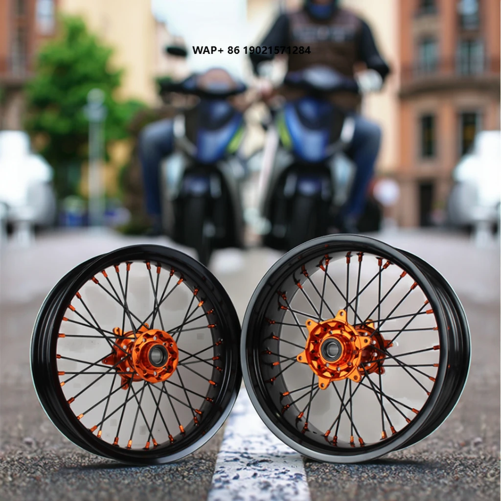 Factory Price  Aluminum Alloy 36 Holes for SXF EXC Custom Alloy Motorcycle Wheel Supermoto Wheels