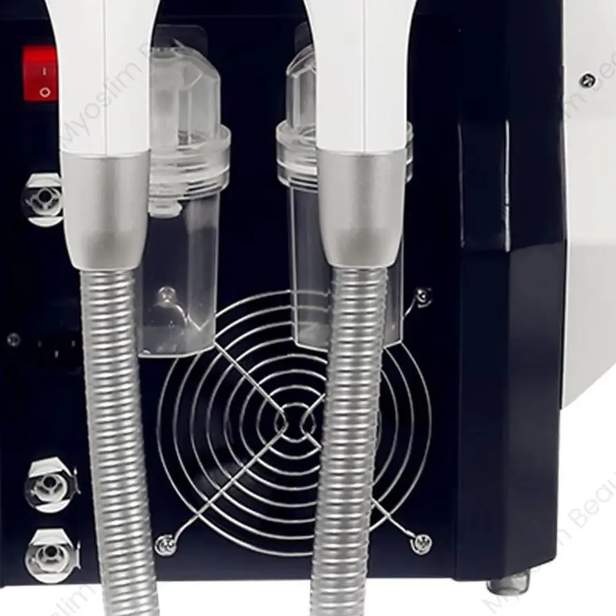 360° All-Round Cooling Body Sculpting Machine 2 Probes Dual-Handle Diamond Ice Sculpt Body Contouring Fat Reduction Professional
