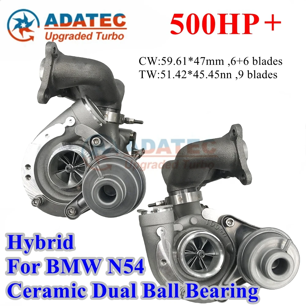 

500-550 HP TD04-17T Ball Bearing Hybrid Turbo Upgrade For BMW N54 Z4 X6 535i 335i 49131-07030 Turbocharger 49131-07040 47.5*56MM