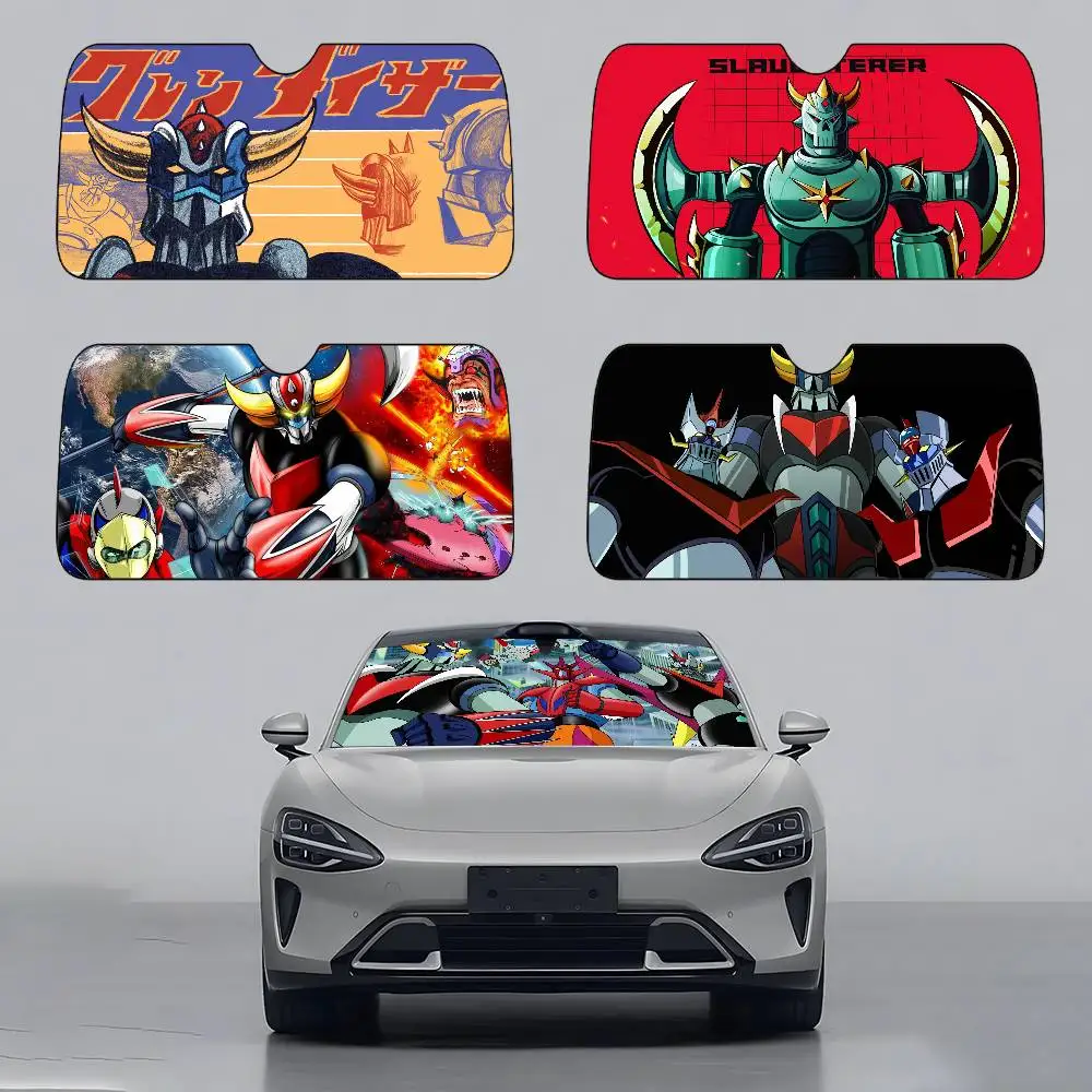 

G-grendizer и Actarus UFO робот автомобильный солнцезащитный козырек лобовое стекло автомобиля универсальный солнцезащитный козырек складной козырек