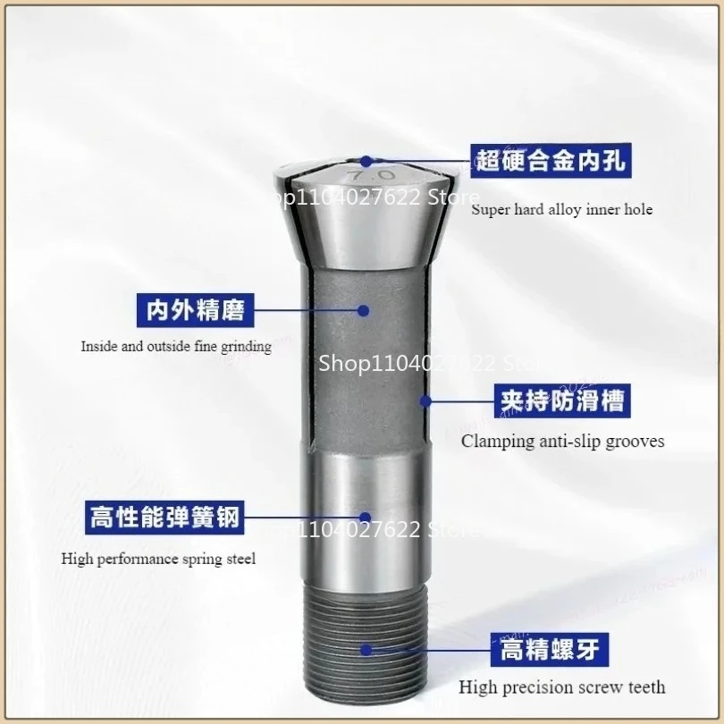 

1 шт. YB-15 тип токарный станок с инкрустацией из пружинной стали, цанги из сплава, автоматические цанги для токарных станков, шестиугольное/круглое отверстие/квадратное отверстие