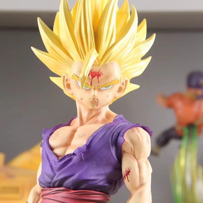 45cm Anime Dragon Ball Z Figurine 2% Son Gohan Figuras Manga JT