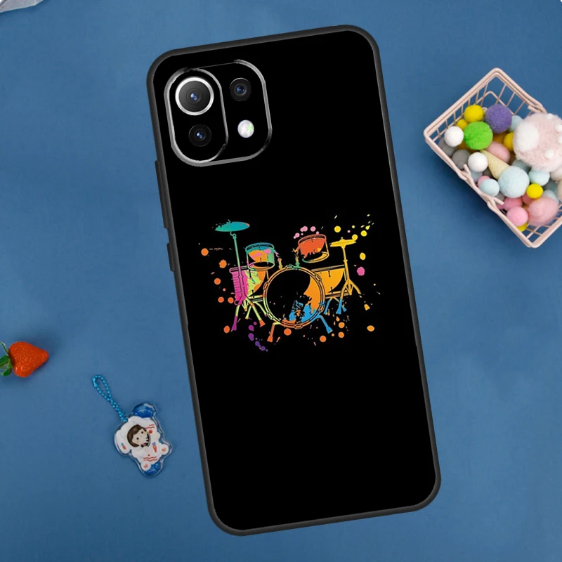 Musical Instrument Drum Case For POCO F5 X3 X5 Pro X4 F4 GT C40 M5s F3 Cover For Xiaomi 13 12 Lite 12T 11T Pro 12X image 6