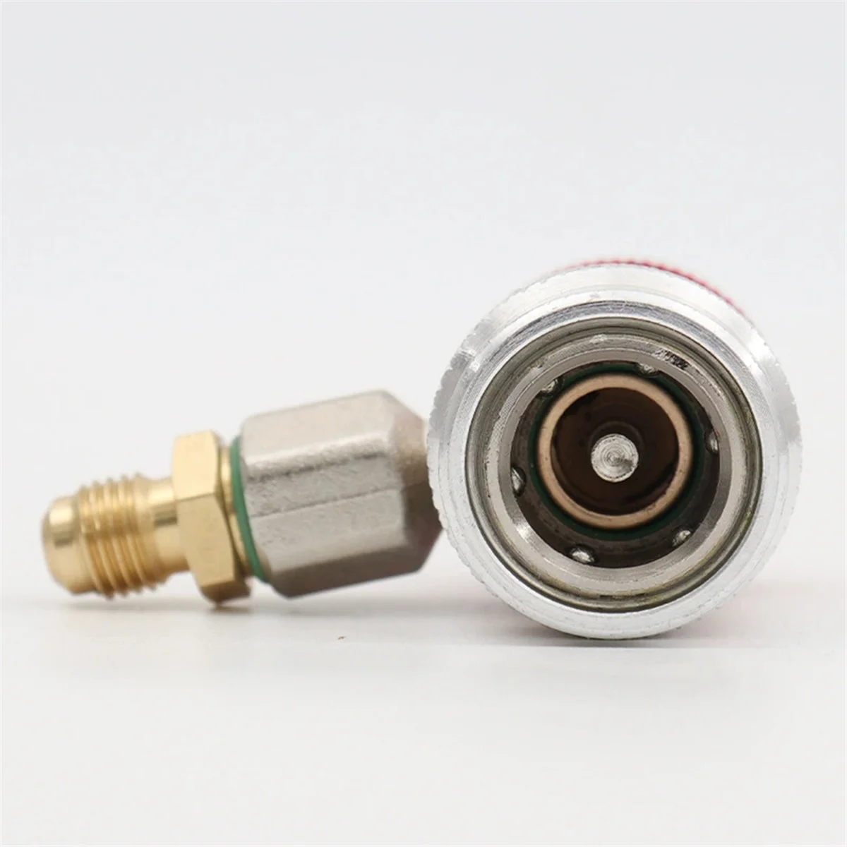 A002 R134A Automobile Fluoride Meter Connector Adapter Air Conditioner Refrigerant Adjustable Manifold Fittings