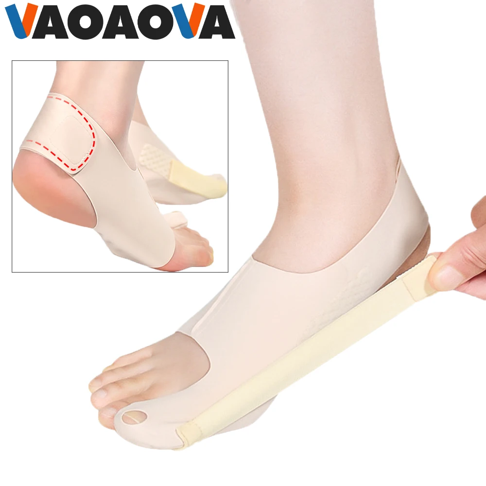 1Pair Bunion Corrector for Men Women,Slip Proofing Version Foot Toe Separator for Big Toe Pain Relief and Pedicure Straightening