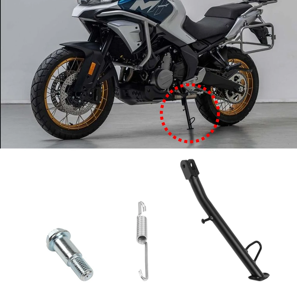 

For CFMOTO 700MT 700 MT MT700 Parts CF MOTO Motorcycle Kickstand Kick Side Stand Spring Sidestand Screw Original Accessories
