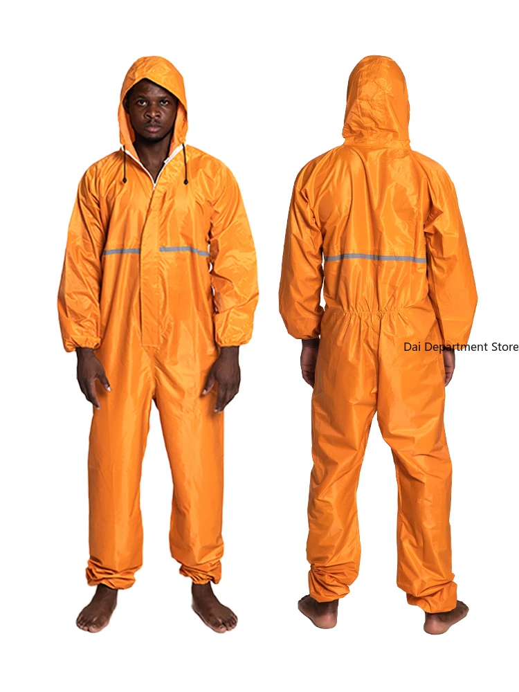 New Conjoined raincoats overalls motorcycle raincoat fission rain suit rain coat oil-proof and paint dust-proof safety clothing