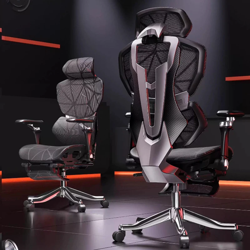 

Игровое кресло Nordic E-sports: современное, эргономичное, с откидной спинкой, удобной поясничной поддержкой, подъемное, для офиса и дома, мебель FYOF