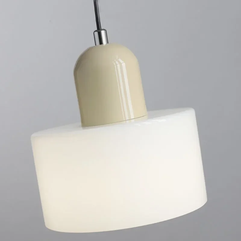 Imagem -05 - Nordic Cream Estilo Small Chandelier Minimalista Mesa de Jantar Pendant Light Decoração de Casa Luminária de Cabeceira Iluminação Interior Led E14