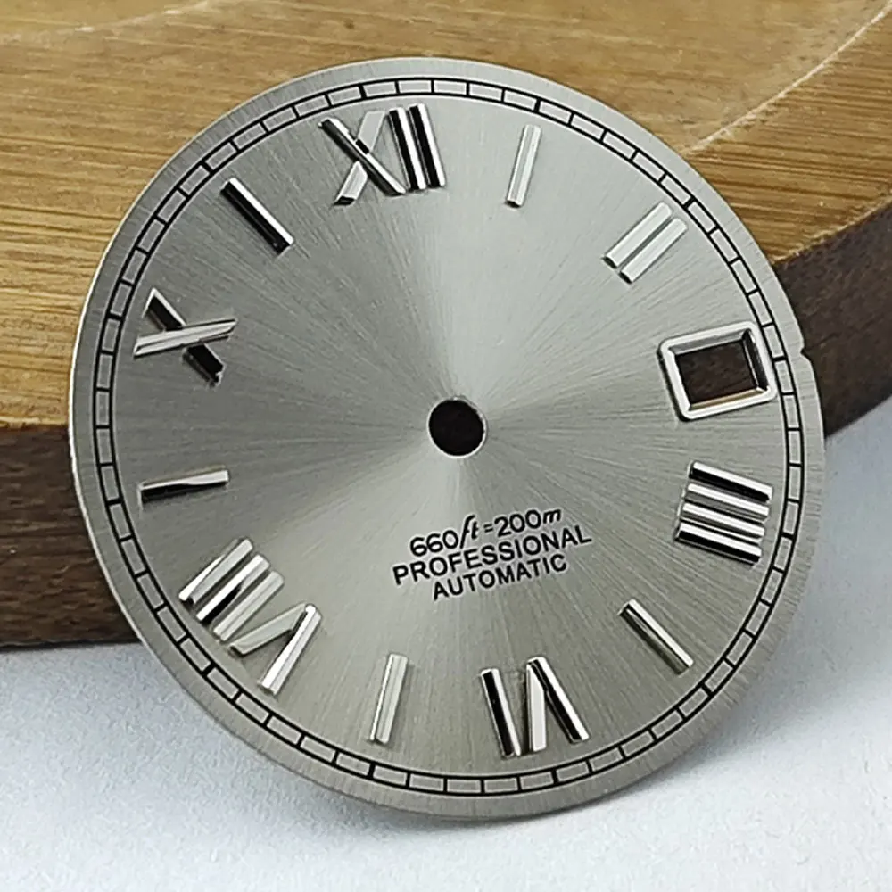 NH35 Roman numeral 28.5mm S dial NH35 dial is suitable for NH35 NH36 movement watch accessories repair tools