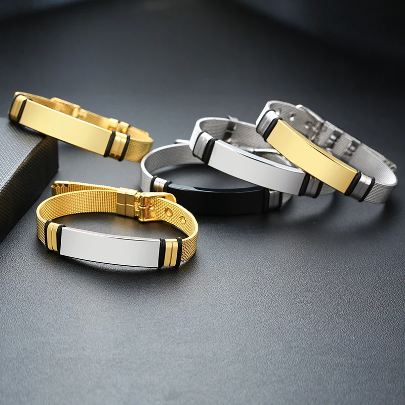 Vnox กำไลข้อมือสแตนเลสสำหรับผู - Stainless Mesh Band บทวิจารณ์และราคา