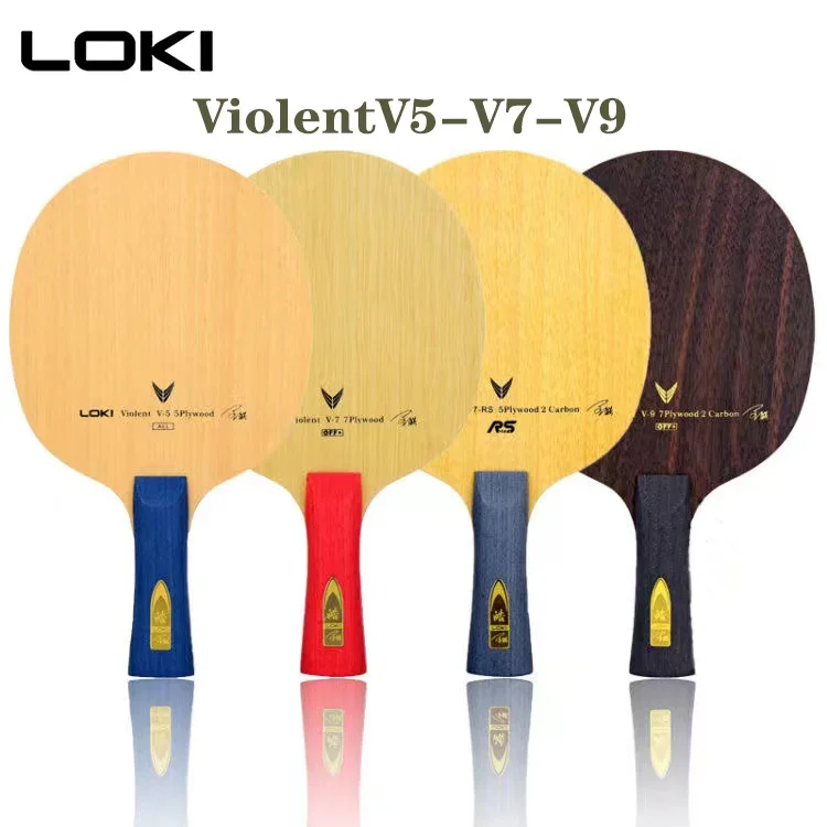 

Loki V5/V7/V9 Violent Table Tennis Blade Professional Offensive 5-layer/7-layer carbon bottom plate Ping pong base