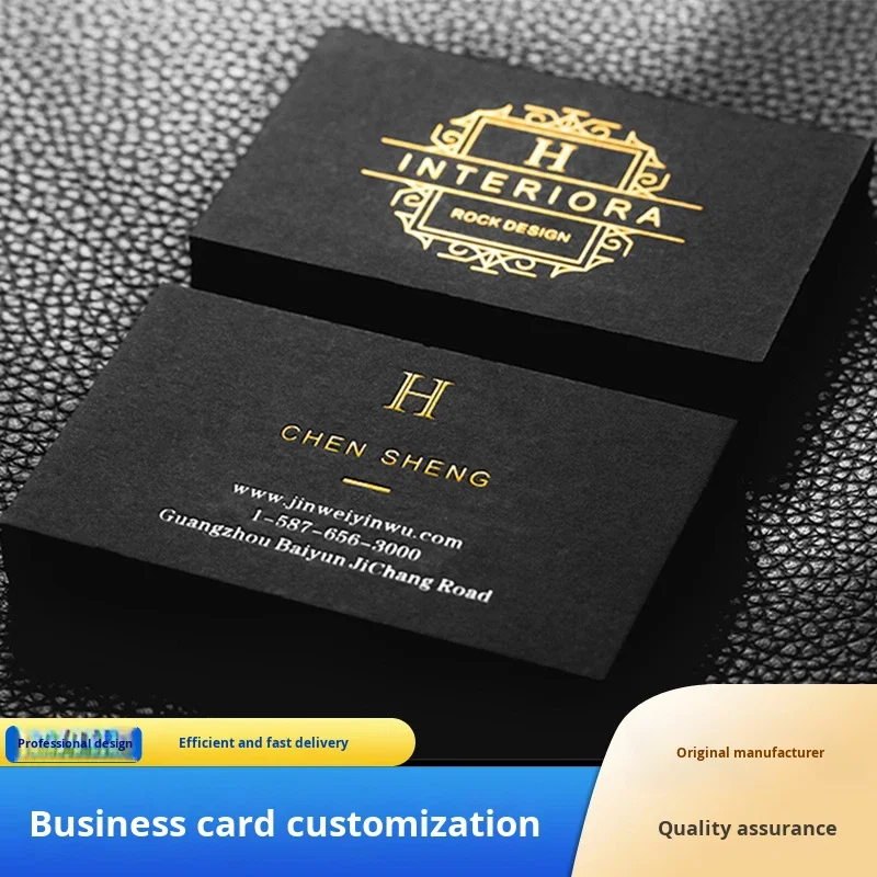tarjeta-de-visita-personalizada-de-carton-negro-con-estampado-en-caliente-y-borde-dorado-para-impresion-de-logotipo