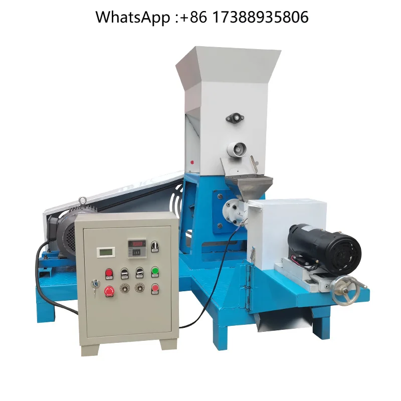 Best Selling Floating Feed Pellet Making Type of Fish Food Machine Japan Floating Fish Feed Plant Farm Equipment
