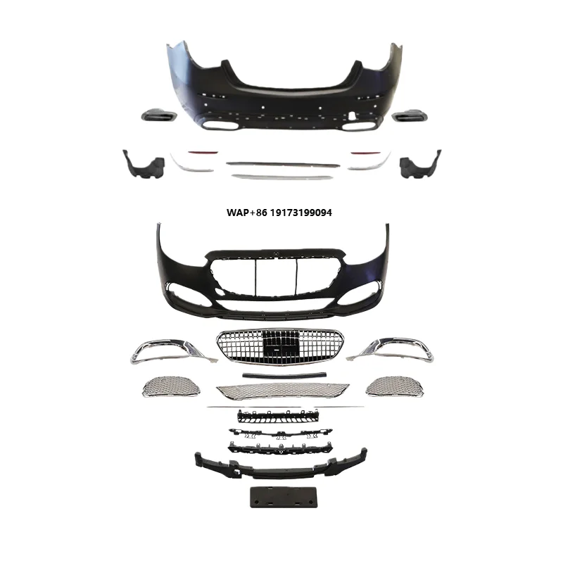 

Комплект для модернизации переднего бампера и решетки радиатора S680 для S-класса W223 (2021-2025)