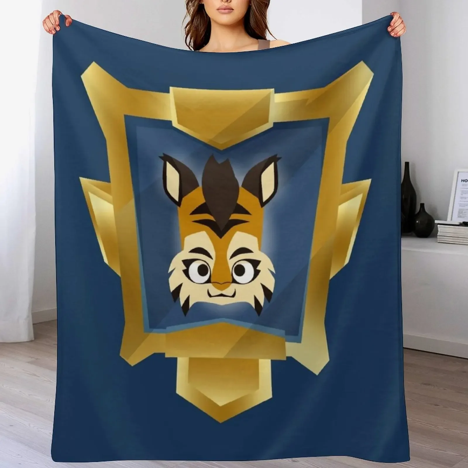 

Zooba Battle Royale - Jade Sticker Throw Blanket Bed covers For Sofa Thin Decorative Beds Thermal Blankets