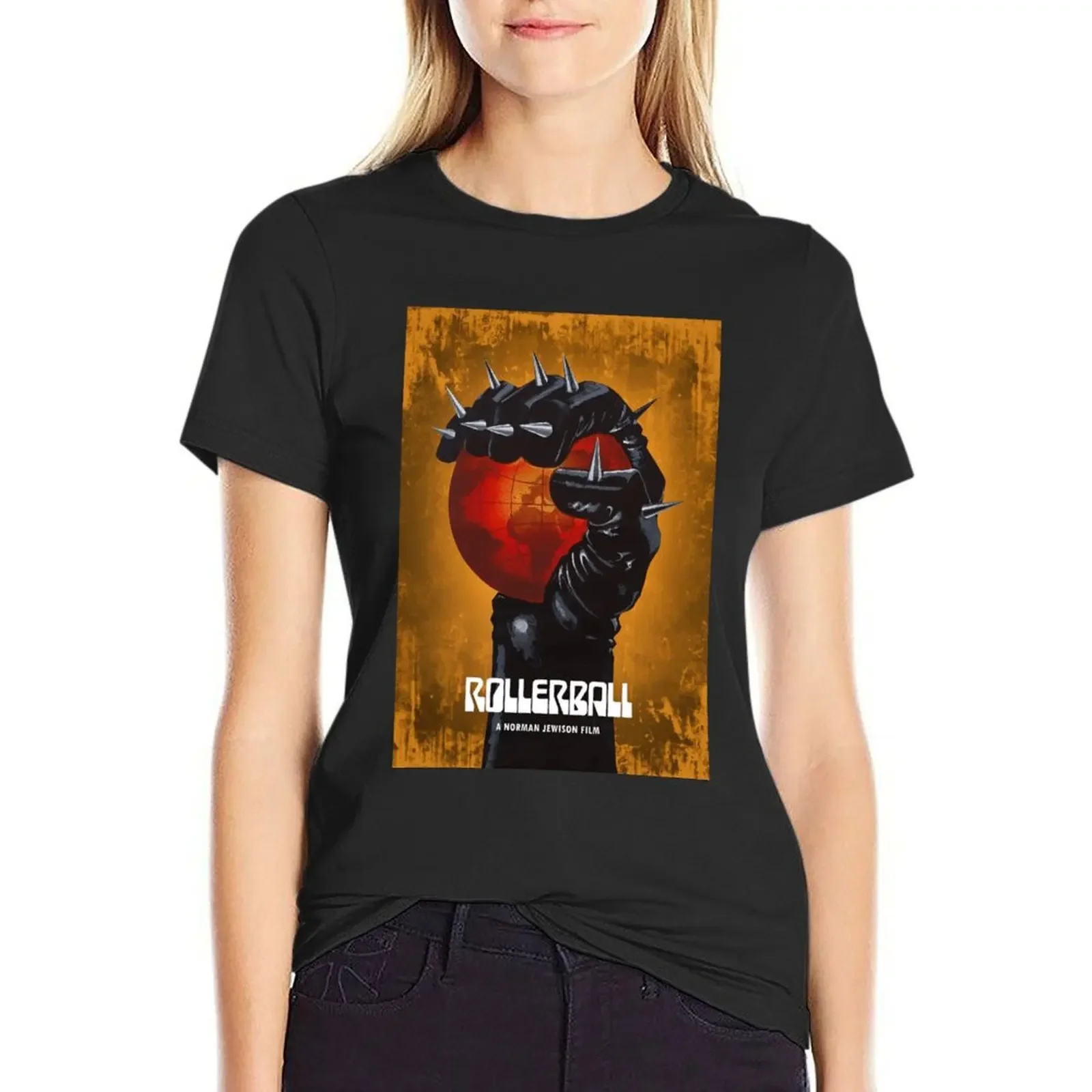 

Rollerball Poster T-Shirt cute clothes cute tops tees spring clothes Women 2025