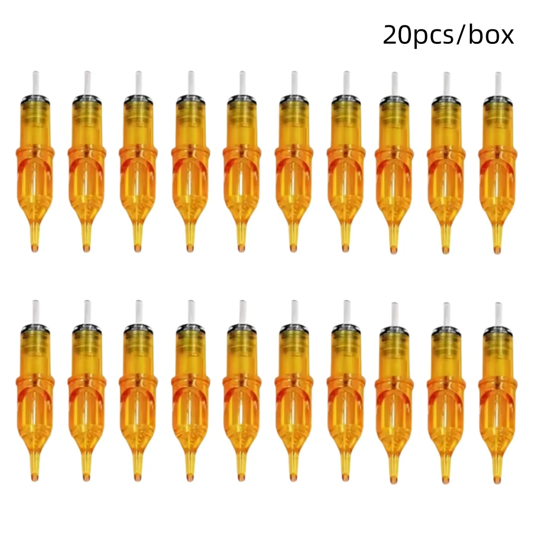 

20pcs Disposable RL Series Tattoo Needles All-in-One for Makeup Tattooing Eyebrow Hair Body Art Microblading Tattoo Machines