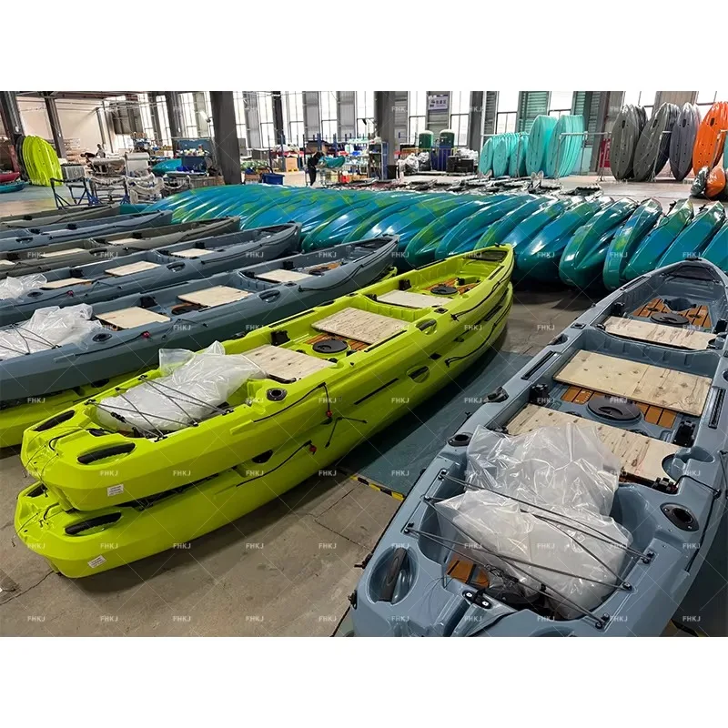 Modulair pedaalviskajak Duurzaam multifunctioneel waterscooters voor vissers 2026 Hot Sale