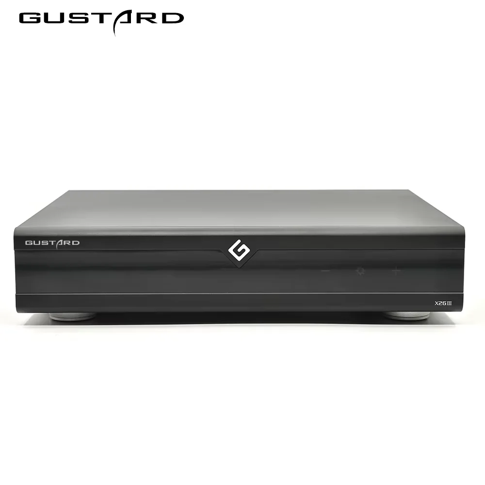 GUSTARD DAC X26III Network Streaming Decoder Double ES9038PRO DSD512 PCM768 MQA with Remote Control High-End Audio Digital-to-An