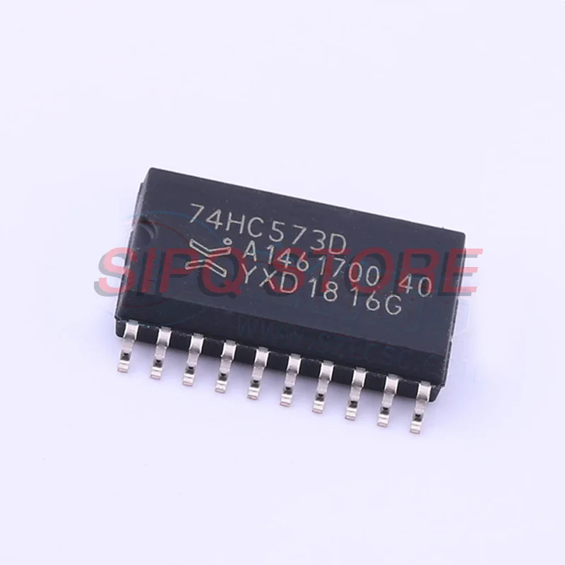 10PCS/LOT 74HC573D 74HC573 SOIC-20  OCTAL D-TYPE TRANSPARENT LATCH; 3-STATE IC CHIP New Original