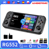 ANBERNIC RG552 Handheld Game Console 5.36 inch IPS Touch Screen Android&Linux Dual System 4200 Retro Games Portable Games Player