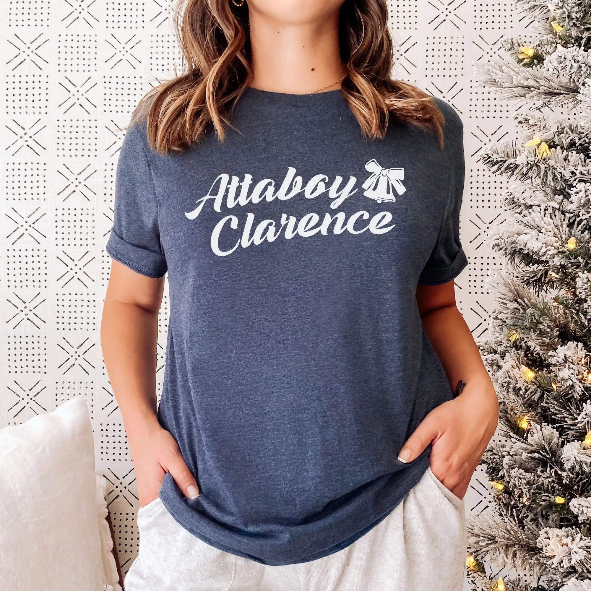 

Рождественская рубашка из фильма «Это чудесная жизнь», классическая праздничная футболка, подарок для мамы