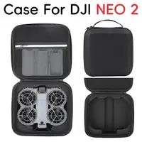 Funda protectora portátil para Dron DJI NEO 2, bolsa de almacenamiento dura a prueba de golpes, accesorios para Dron, organizador de transporte de viaje, negro/gris