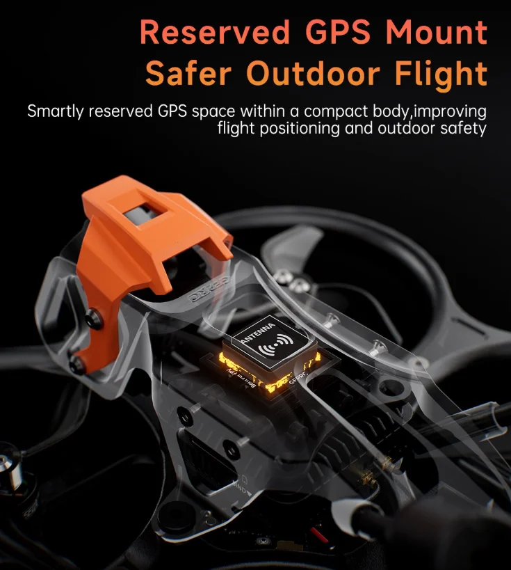 GEPRC DarkStar22 O4 Air Unit PRO /WTFPV CineWhoop Quadcopter TAKER F405 20A ELRS2.4 2-4S AIO SPEEDX2 1104 7500KV RC Freestyle