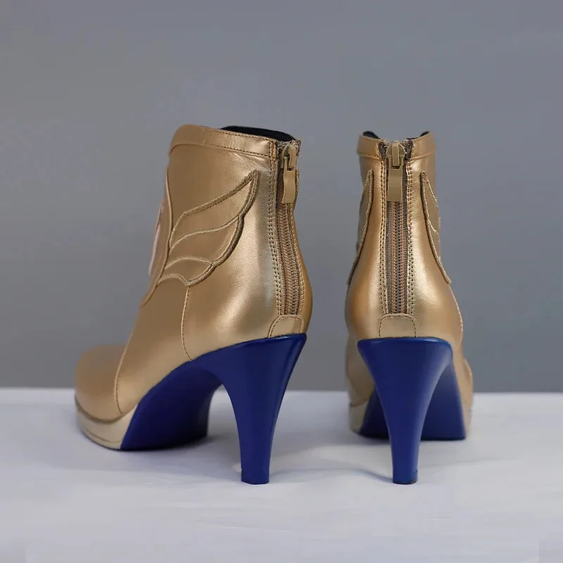 รองเท้าคอสเพลย์ Cipher ปี 2025 เกม Honkai: Star Rail รองเท้าส้นสูงแฟชั่นสากลสำหรับผู้หญิง สำหรับงานปาร์ตี้ แอคชั่น และเล่นบทบาทสมมติ