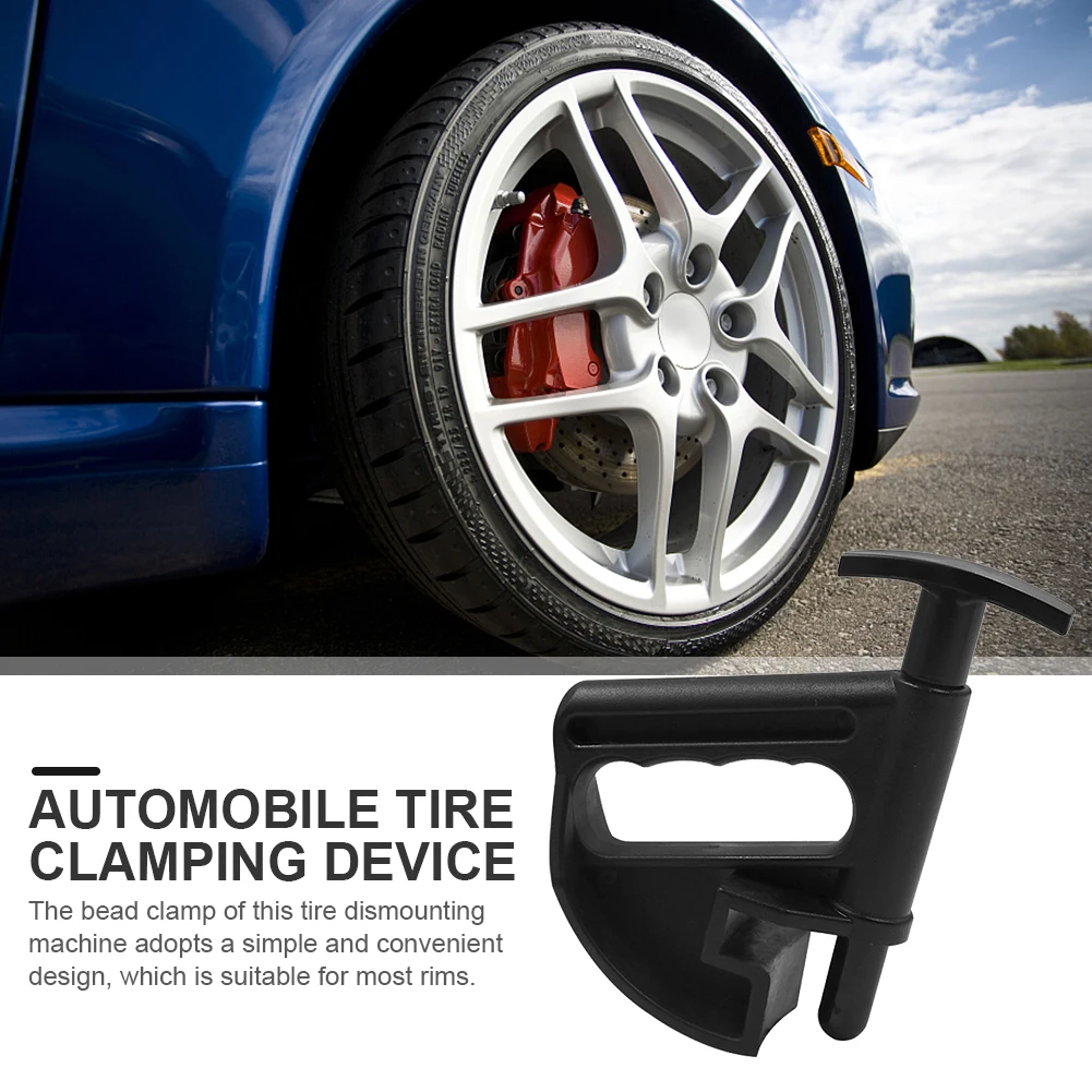 

Черный автомобильный зажим для шин, инструмент для крепления шин, аксессуары для замены шин