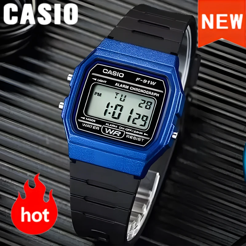 

Casio Watch For men Small Square Simple Retro Waterproof Digital Student Watches Resin Strap Trendy Luxury Quartz Watch Gift