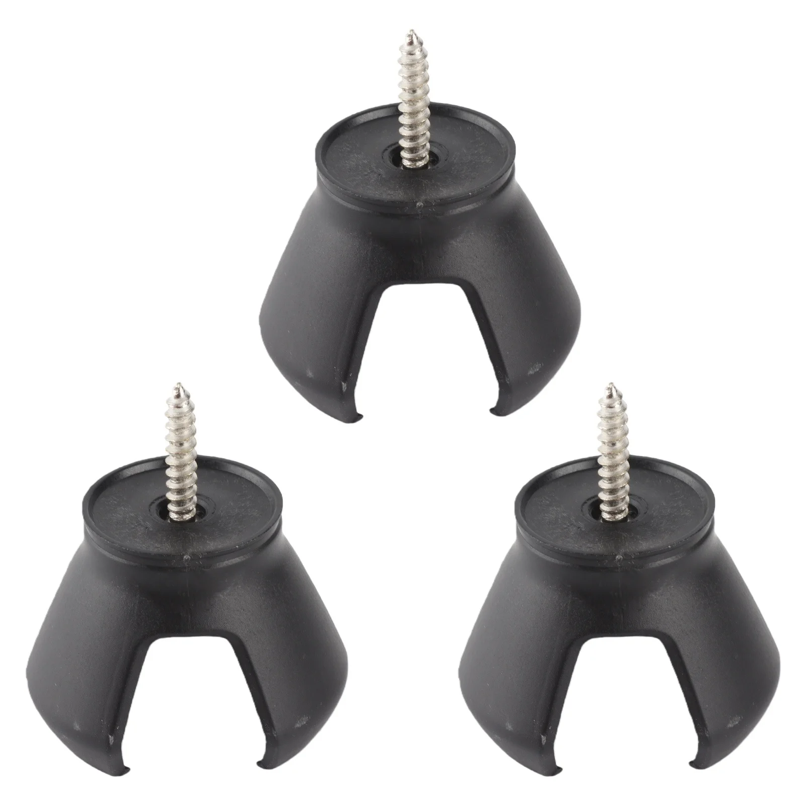 3Pcs Golf Ball 3-Prong Manual Pick Up Tool Sucker Claw Picking Device Accessory for Golf Putter Grip
