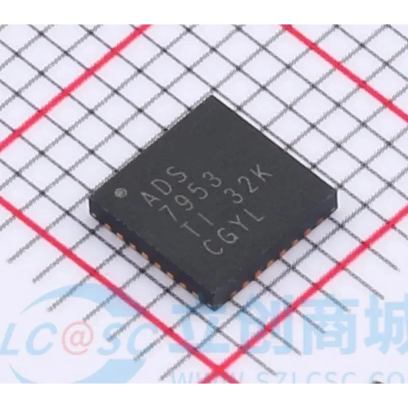 3PCS ADS7953SRHBR VQFN-32-EP(5x5) 100% New original SMD