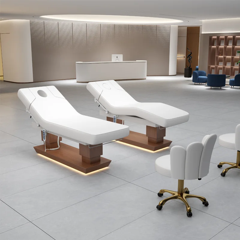High-end electric beauty bed, special massage bed for beauty salons, massage bed, constant temperature heating whole body SPA