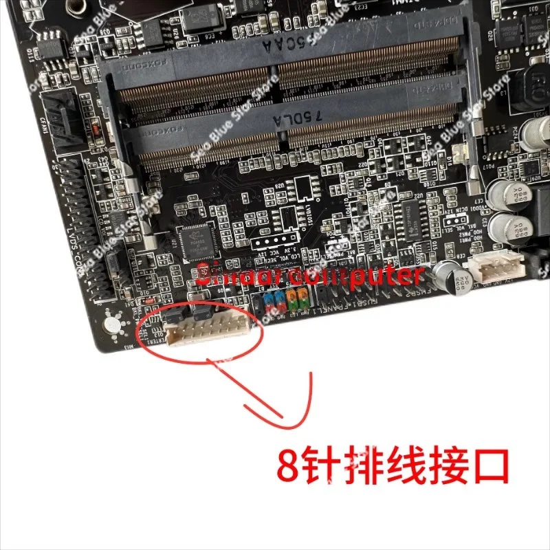 Industrial   board H110I S1 ITX all-in-one main board 1151 6th generation 7th generation CPULVDS  DDR4  second-hand disassembly