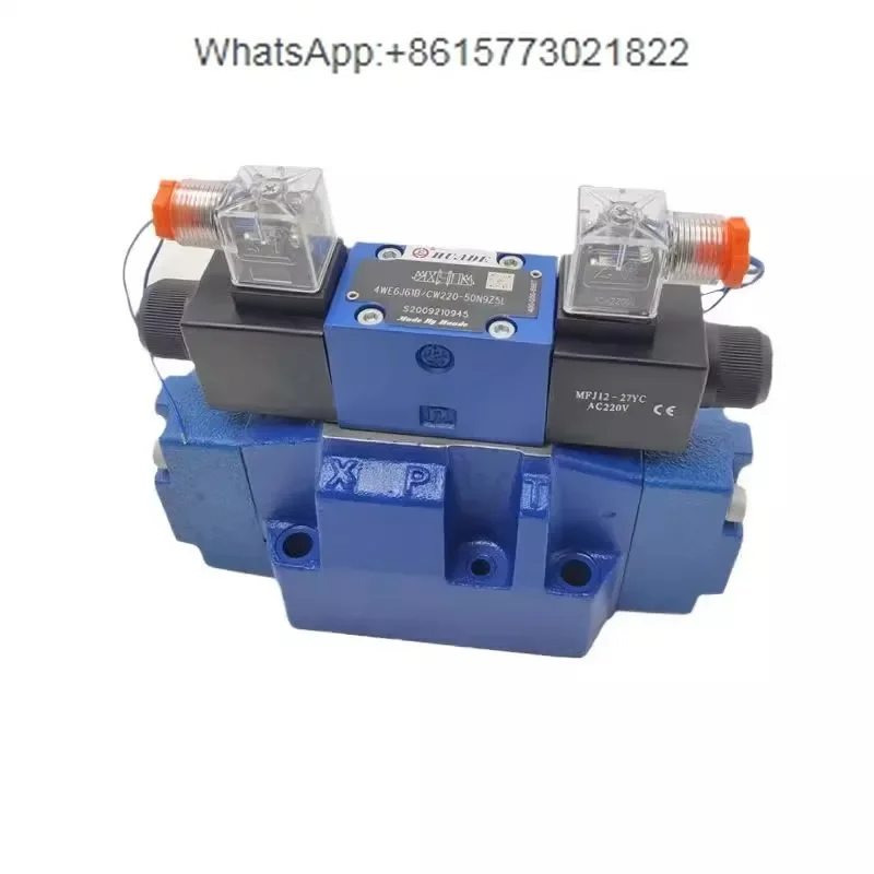 Huade-válvula direccional electrohidráulica, 4WEH16E50B/6EG24NETZ5L, EW220-50NETZ5L