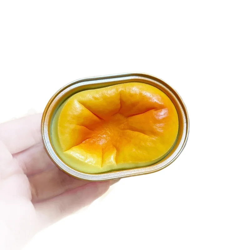 

Squishy Simulated Cheese Bread Squeeze Toy Stress Relief Slow Rising Sensory Fidget Toys for Anxiety ADHD Autism for Adults